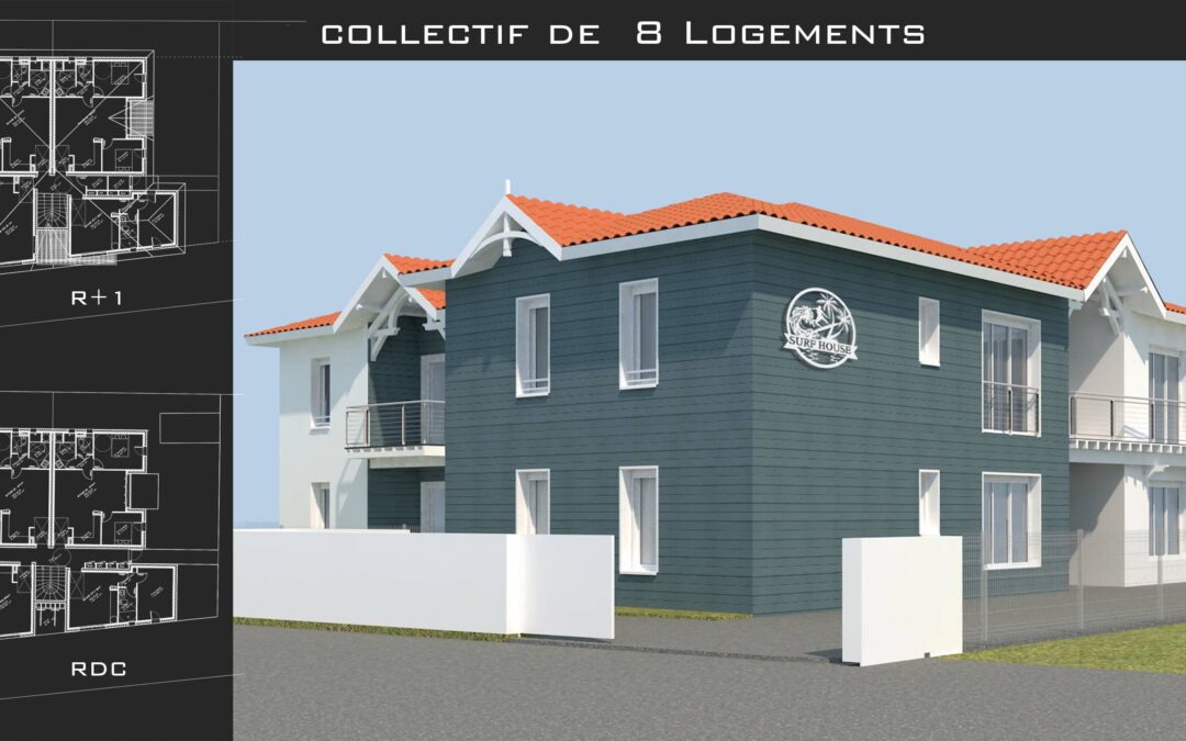 Collectif de 8 logements