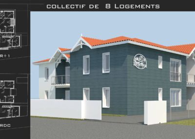 Collectif de 8 logements